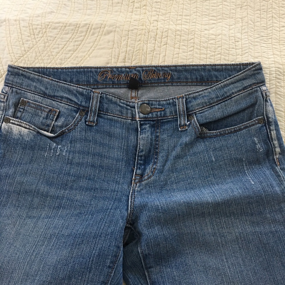 GAP Premium Light Wash Stretch Skinny Jeans Sz 8